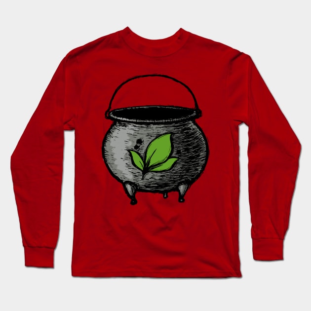 cauldron Long Sleeve T-Shirt by lolavalola